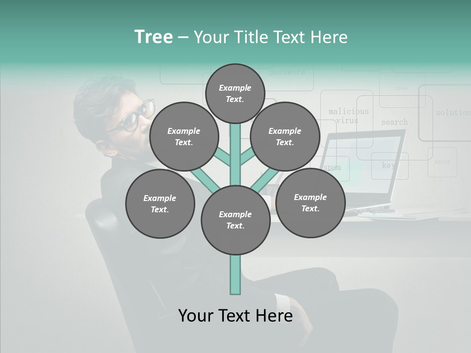 Weariness Man Boredom PowerPoint Template