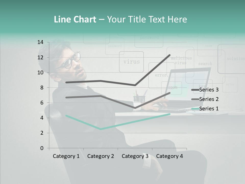 Weariness Man Boredom PowerPoint Template
