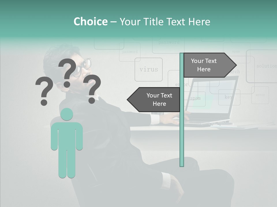 Weariness Man Boredom PowerPoint Template