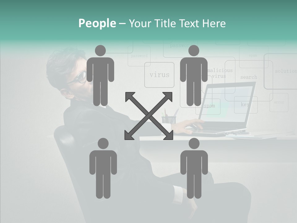 Weariness Man Boredom PowerPoint Template