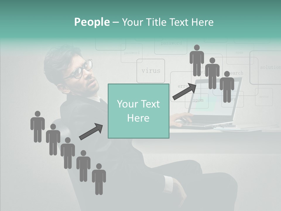 Weariness Man Boredom PowerPoint Template