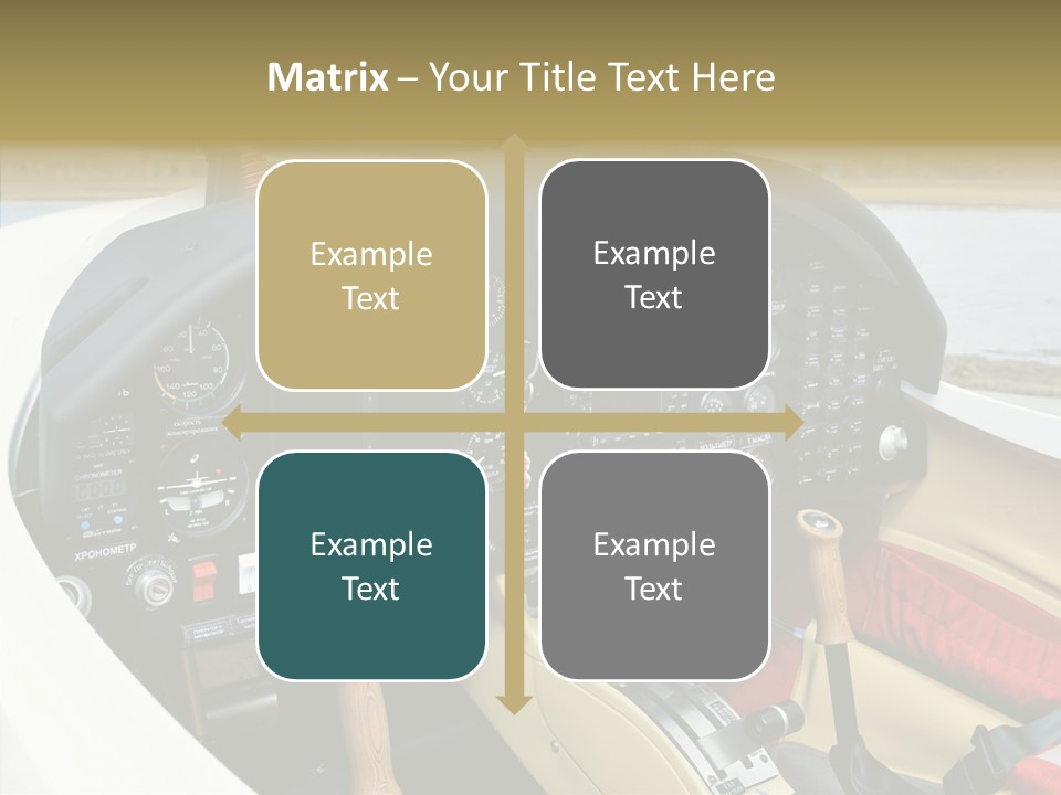 Inside Transportation Close Up PowerPoint Template