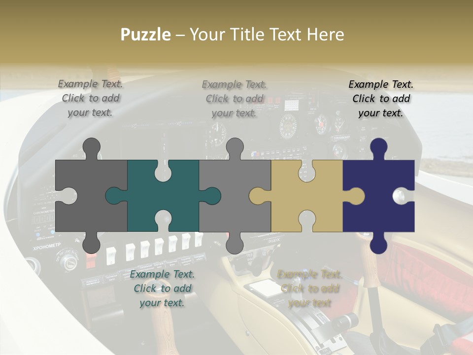 Inside Transportation Close Up PowerPoint Template