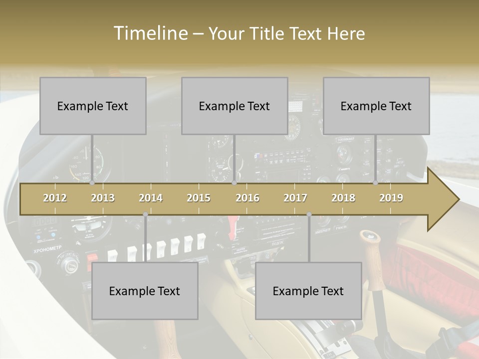 Inside Transportation Close Up PowerPoint Template