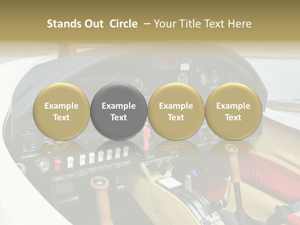 Inside Transportation Close Up PowerPoint Template