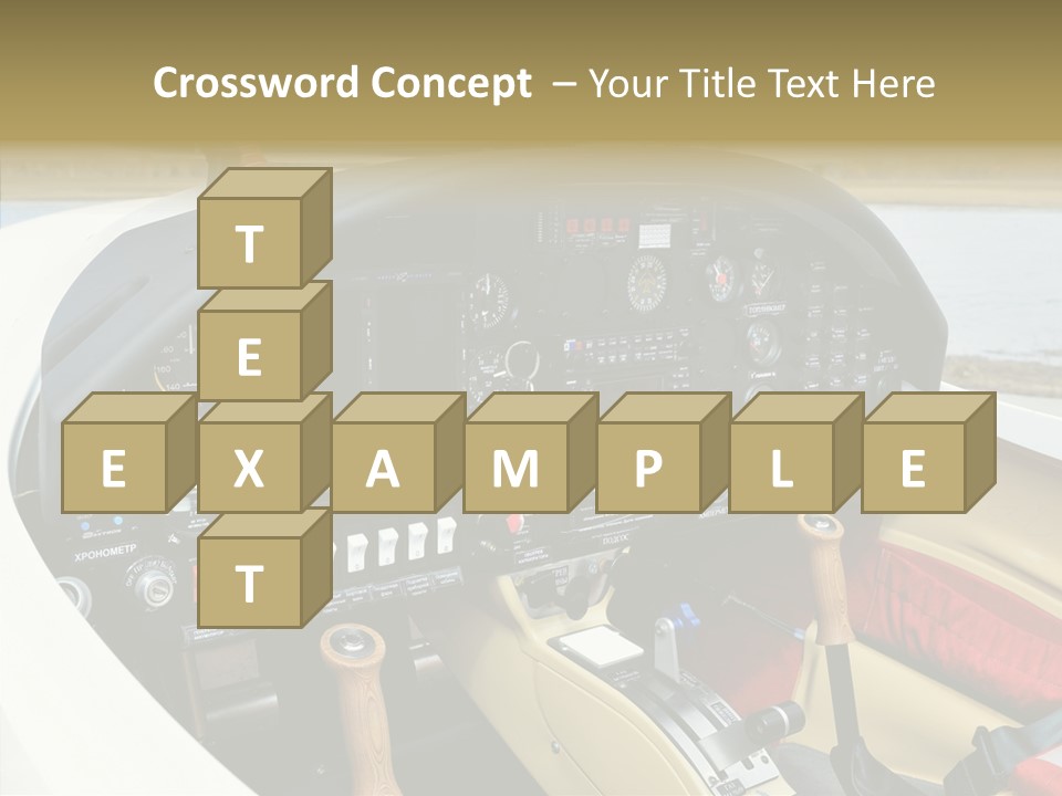Inside Transportation Close Up PowerPoint Template