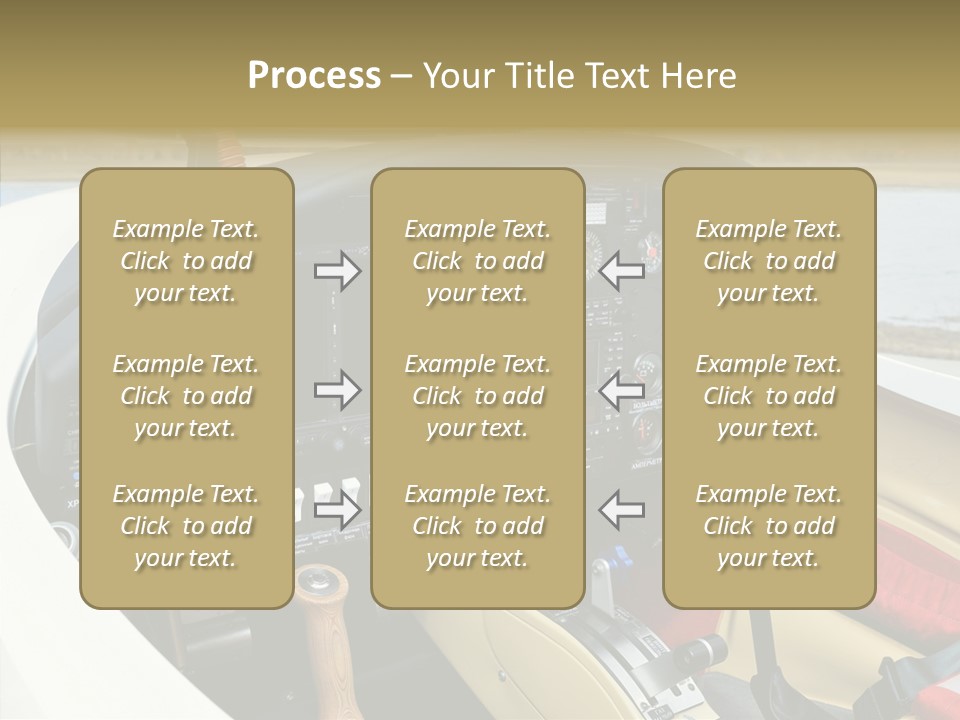Inside Transportation Close Up PowerPoint Template