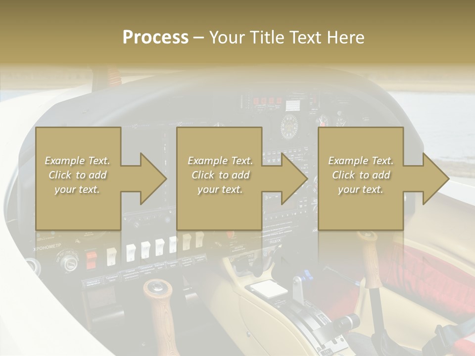 Inside Transportation Close Up PowerPoint Template