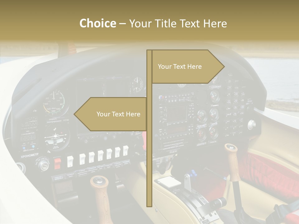 Inside Transportation Close Up PowerPoint Template