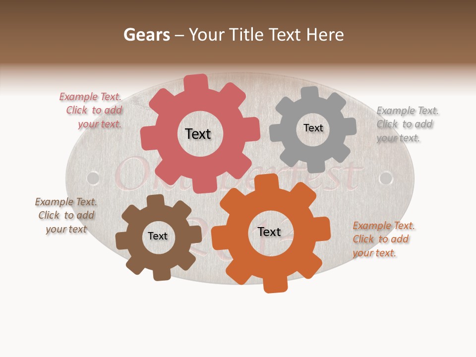 Restaurant Drink October PowerPoint Template