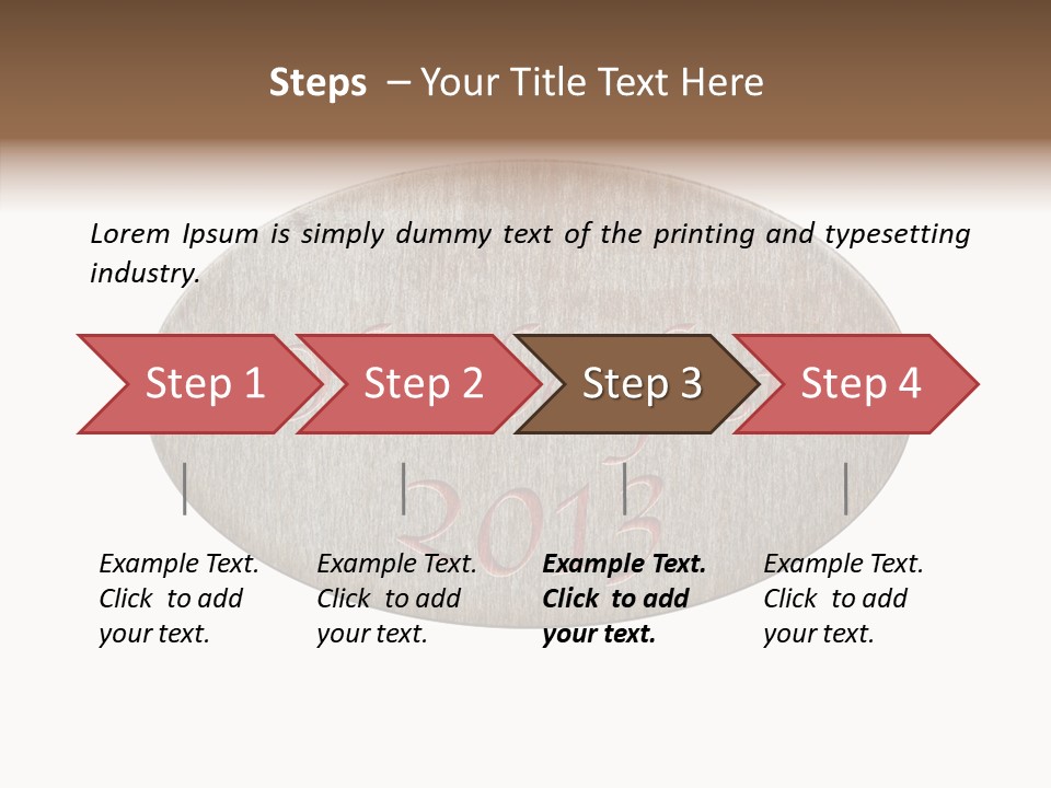 Restaurant Drink October PowerPoint Template