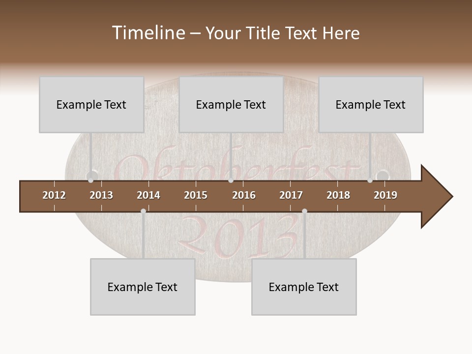 Restaurant Drink October PowerPoint Template