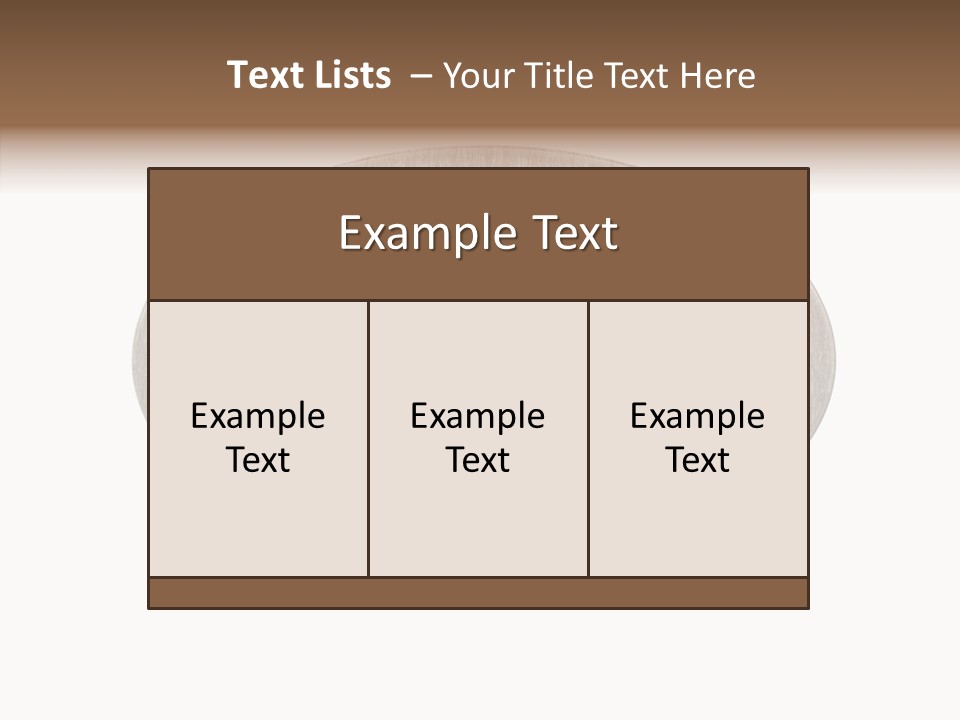 Restaurant Drink October PowerPoint Template