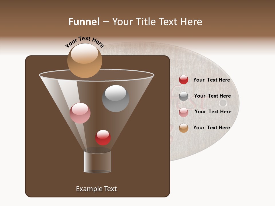 Restaurant Drink October PowerPoint Template