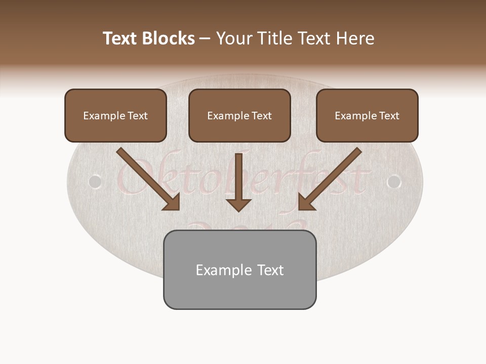 Restaurant Drink October PowerPoint Template