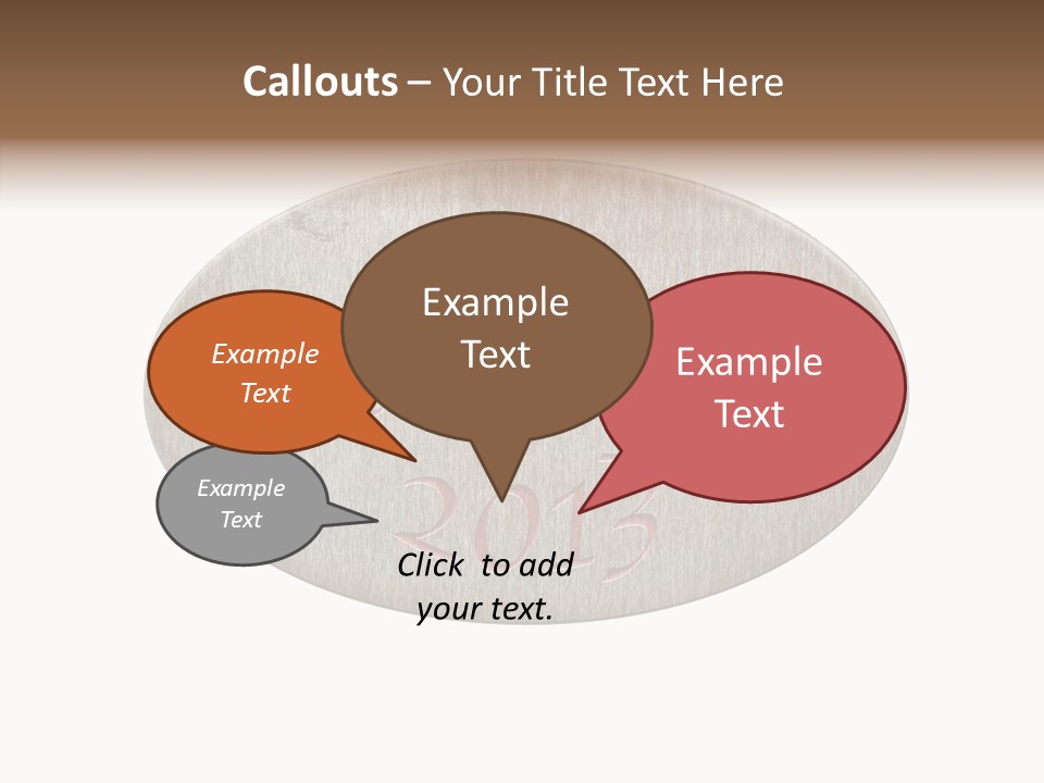 Restaurant Drink October PowerPoint Template