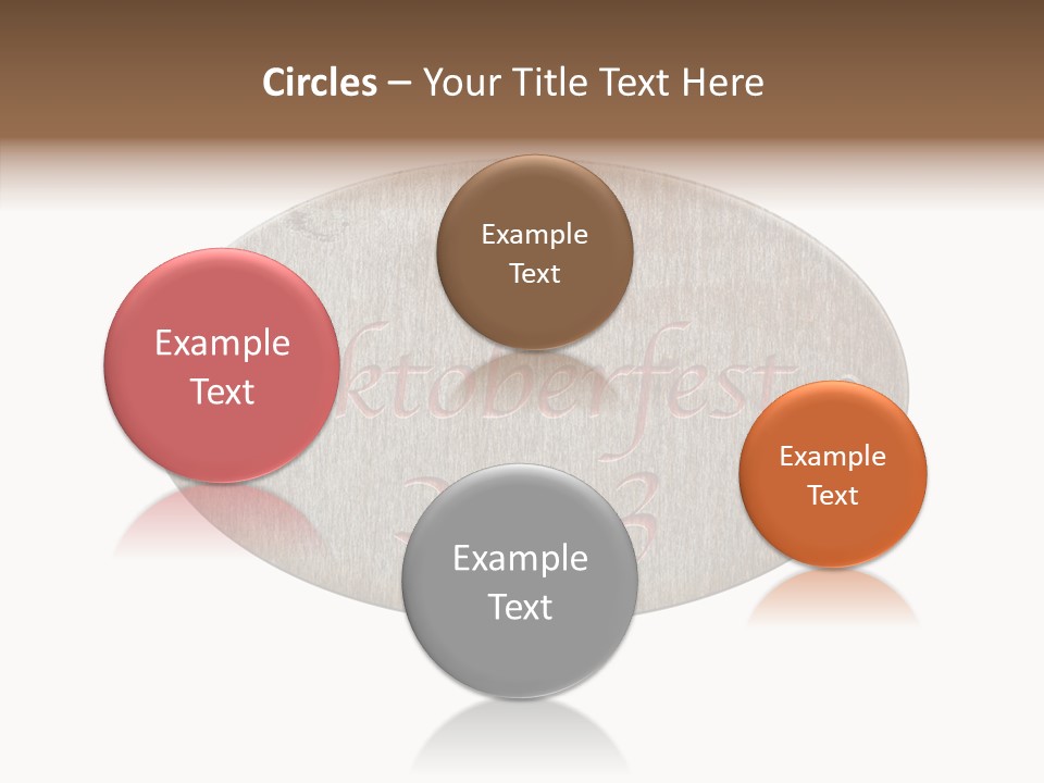 Restaurant Drink October PowerPoint Template