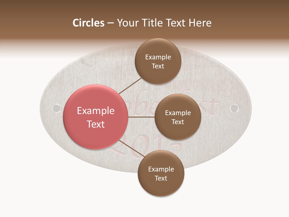 Restaurant Drink October PowerPoint Template