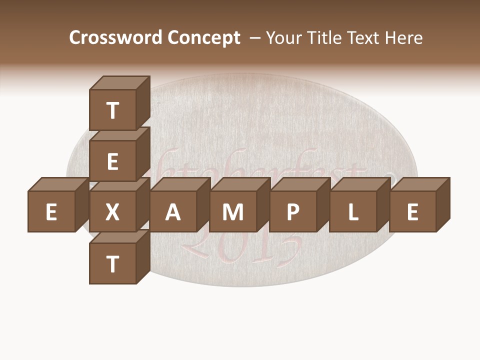 Restaurant Drink October PowerPoint Template