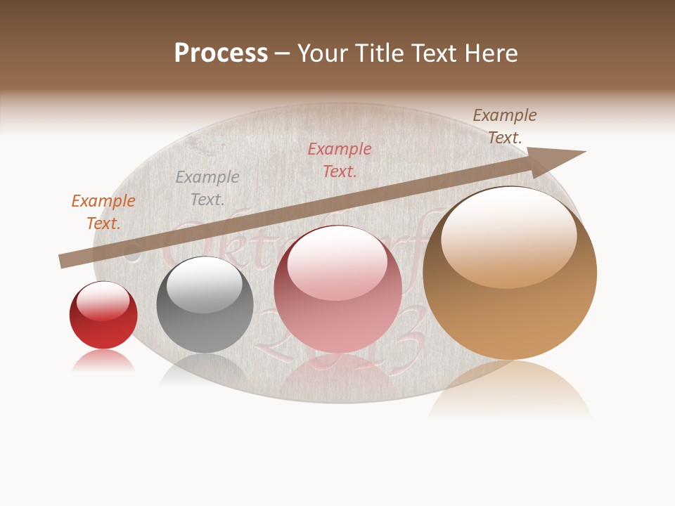 Restaurant Drink October PowerPoint Template