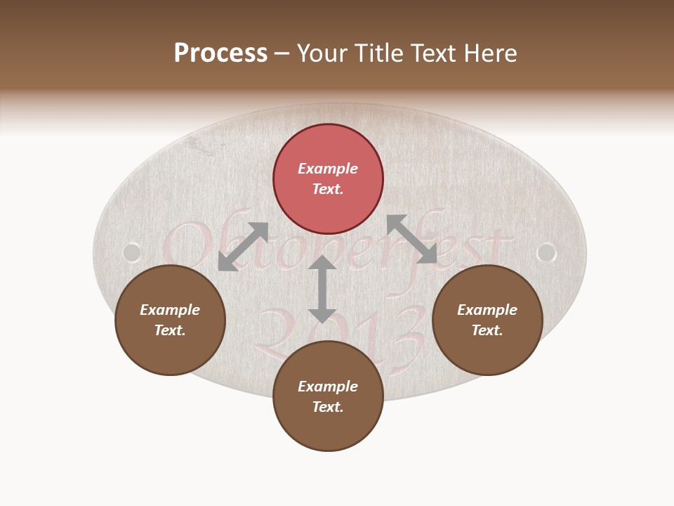 Restaurant Drink October PowerPoint Template