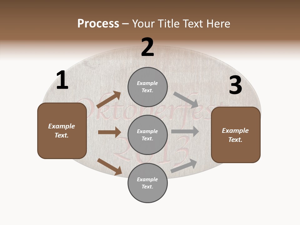 Restaurant Drink October PowerPoint Template