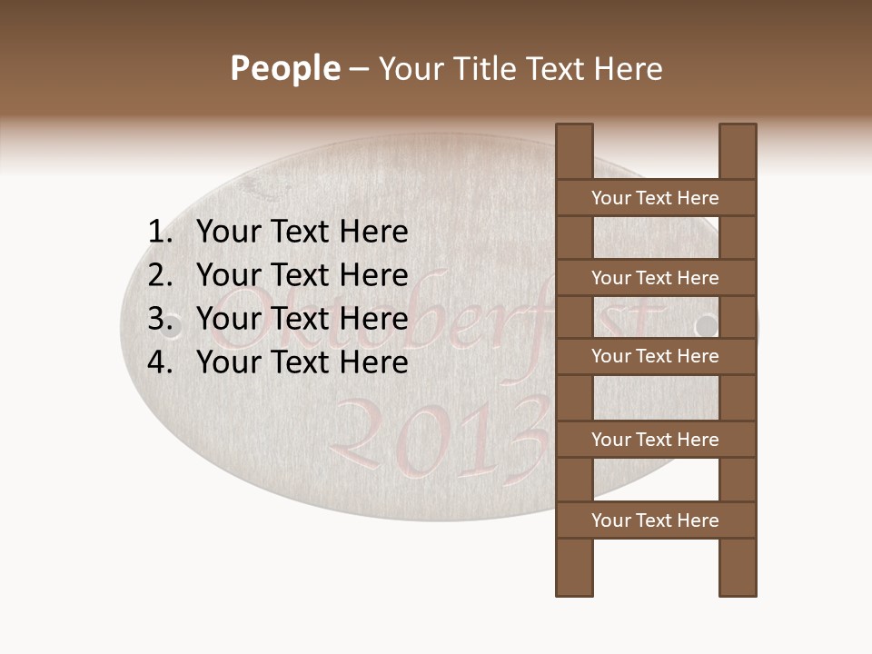 Restaurant Drink October PowerPoint Template