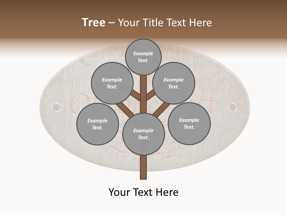 Restaurant Drink October PowerPoint Template