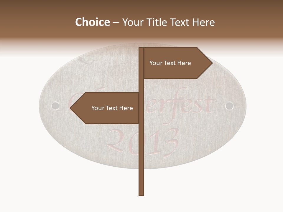 Restaurant Drink October PowerPoint Template