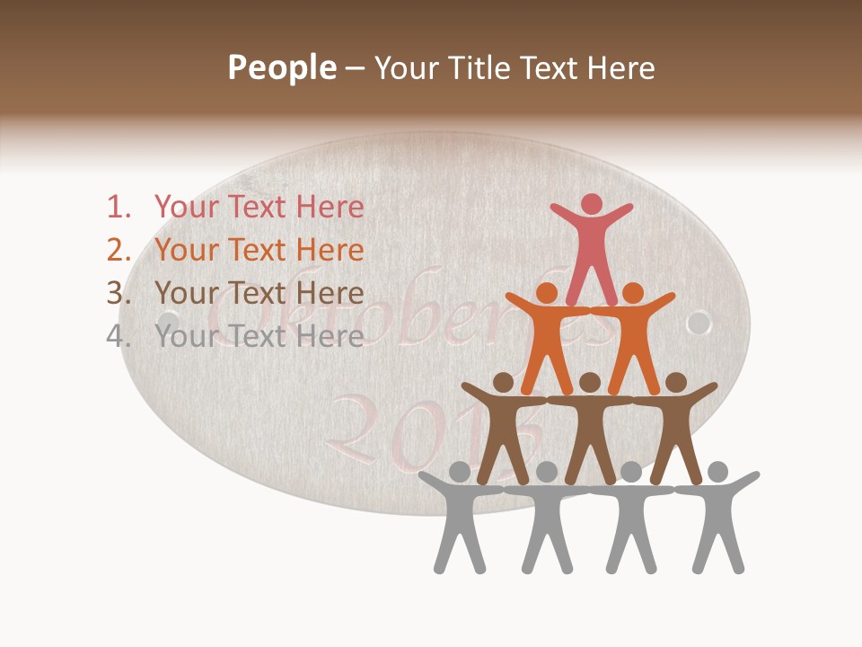 Restaurant Drink October PowerPoint Template