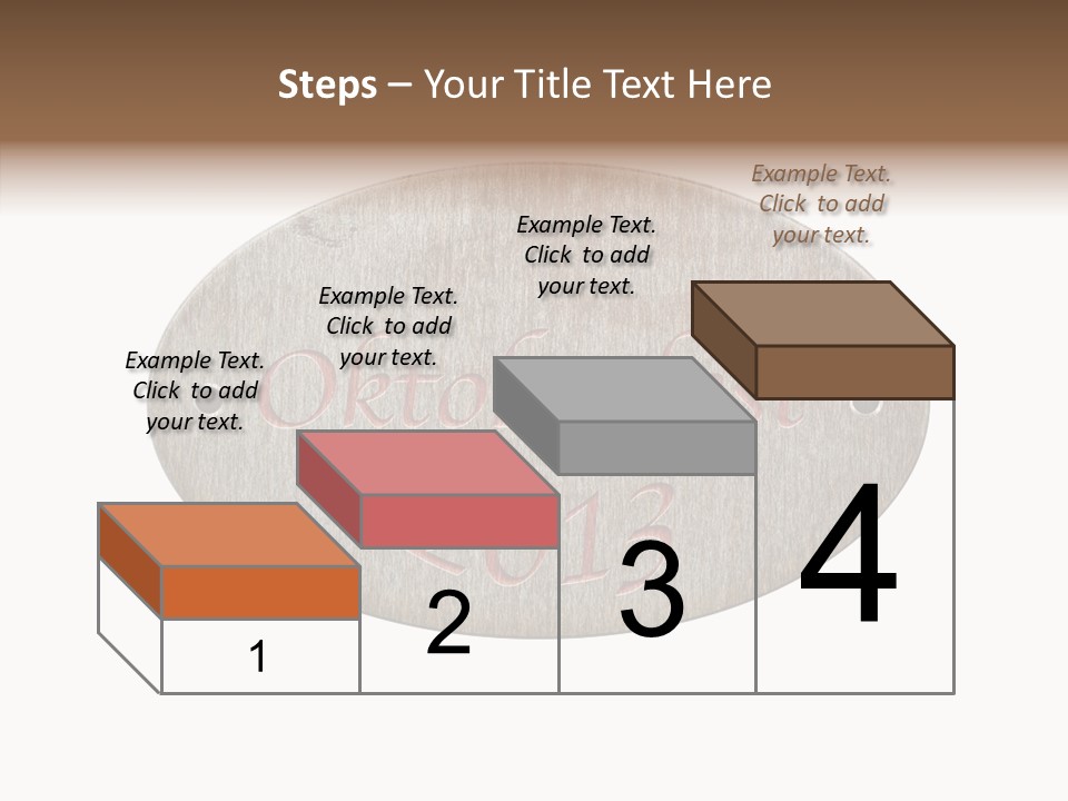 Restaurant Drink October PowerPoint Template