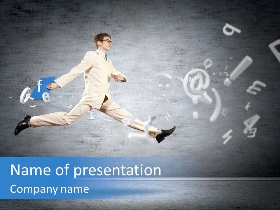 Dynamic Diagram Excitement PowerPoint Template