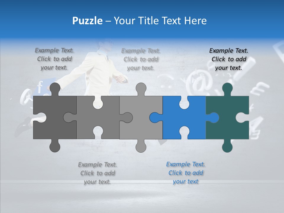 Dynamic Diagram Excitement PowerPoint Template