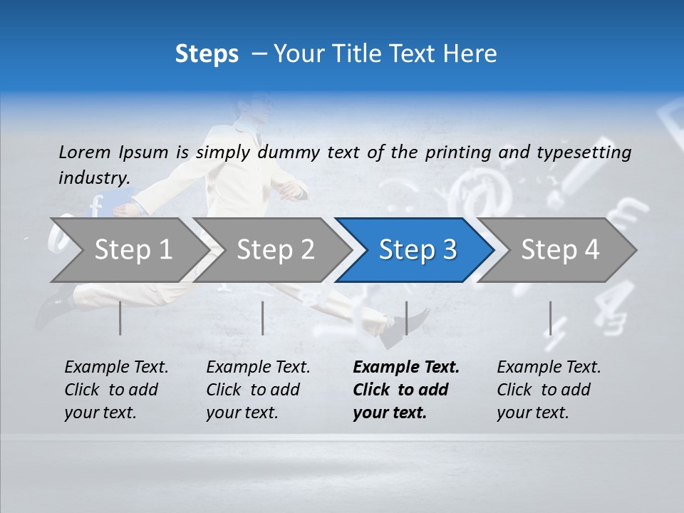 Dynamic Diagram Excitement PowerPoint Template
