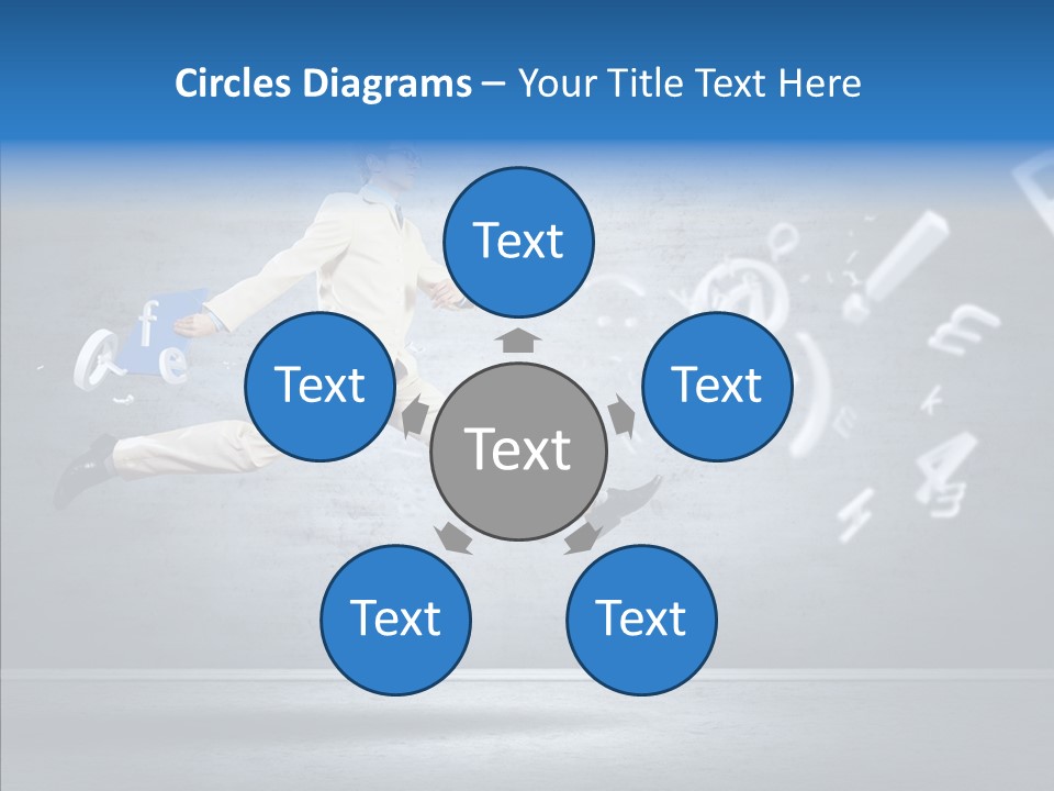 Dynamic Diagram Excitement PowerPoint Template