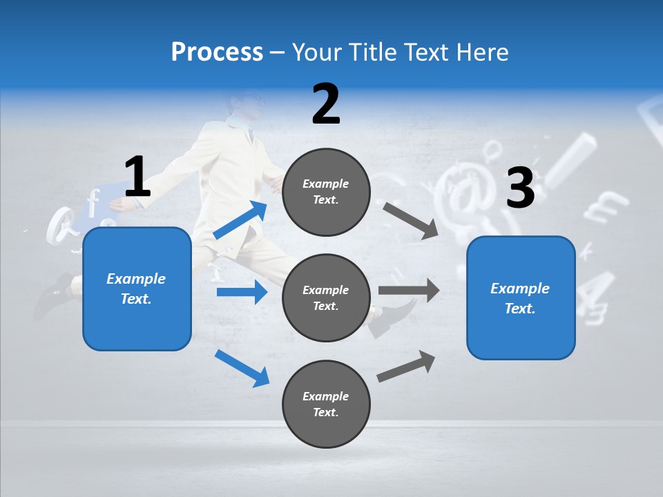 Dynamic Diagram Excitement PowerPoint Template