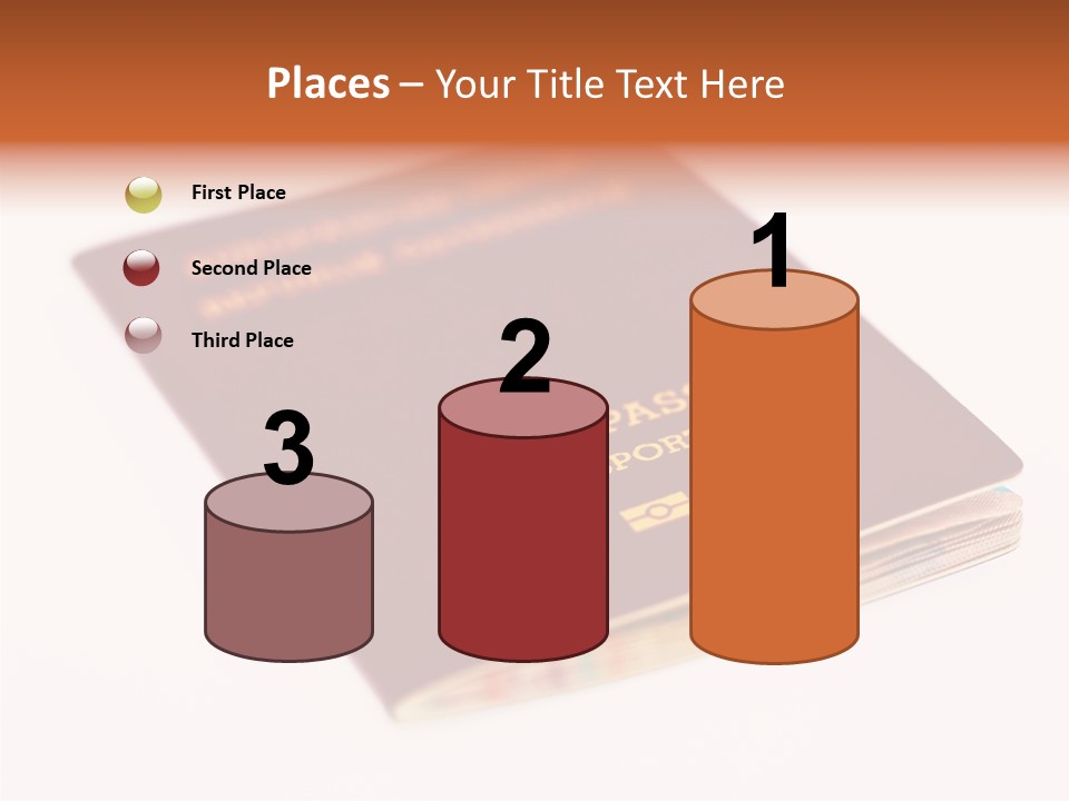 Passports Travel Border PowerPoint Template
