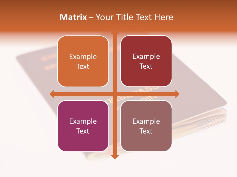 Passports Travel Border PowerPoint Template