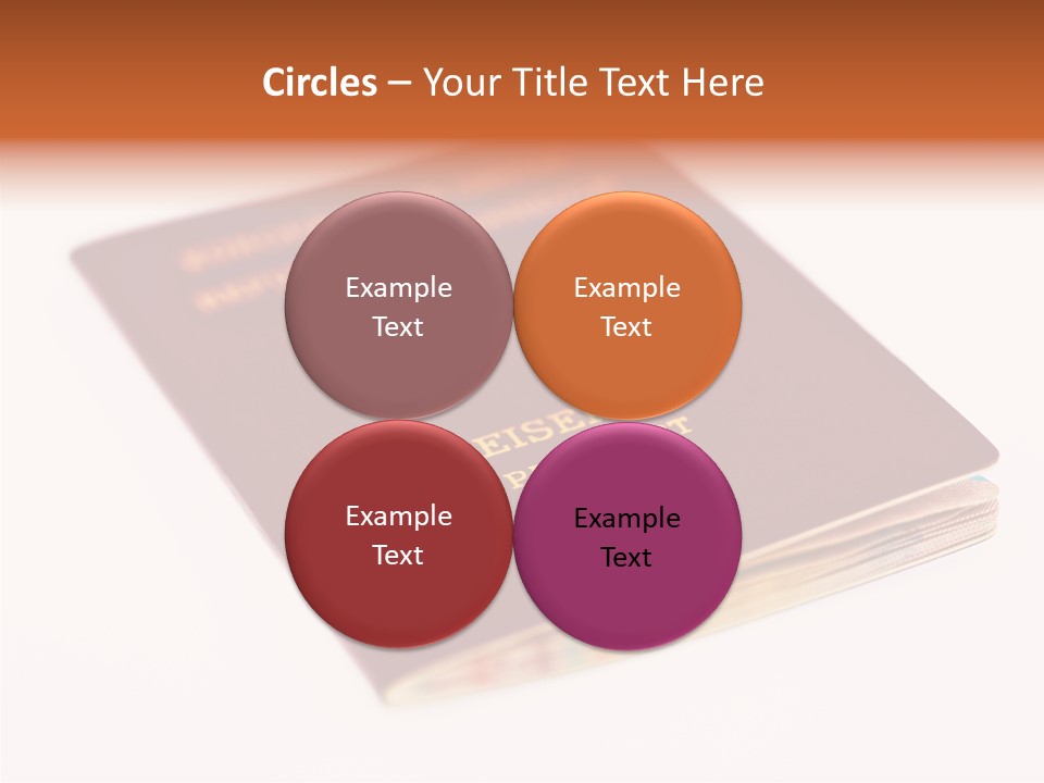 Passports Travel Border PowerPoint Template