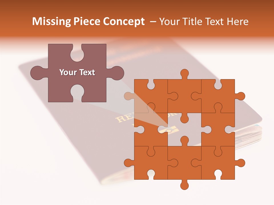 Passports Travel Border PowerPoint Template