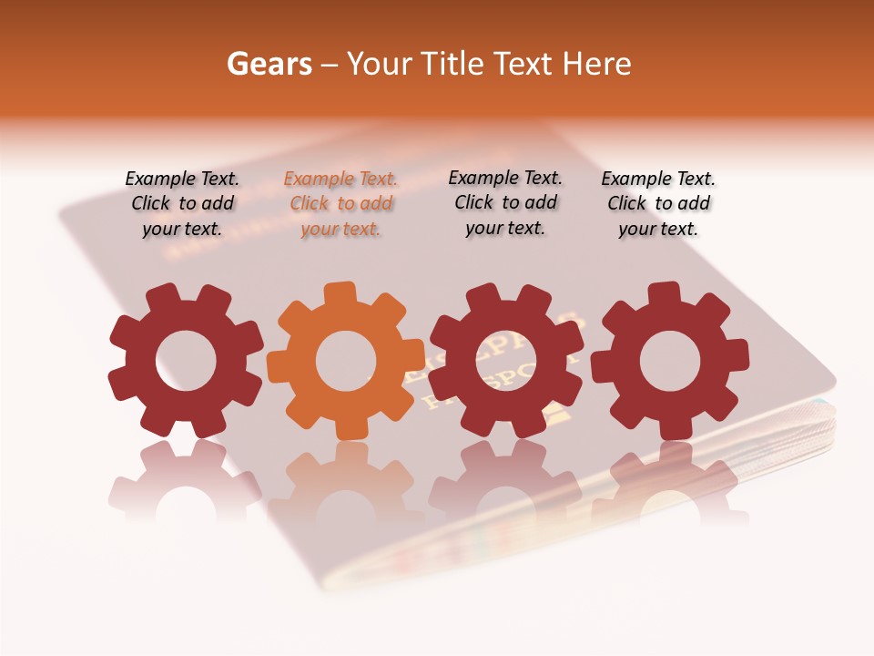 Passports Travel Border PowerPoint Template