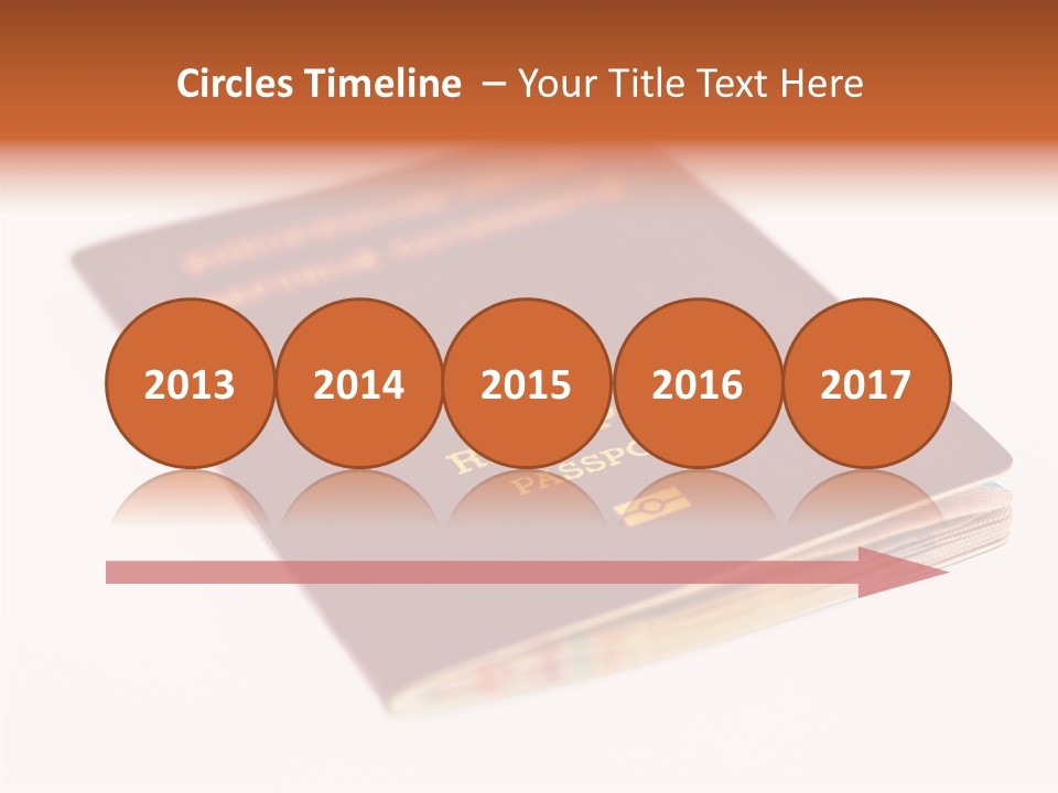 Passports Travel Border PowerPoint Template