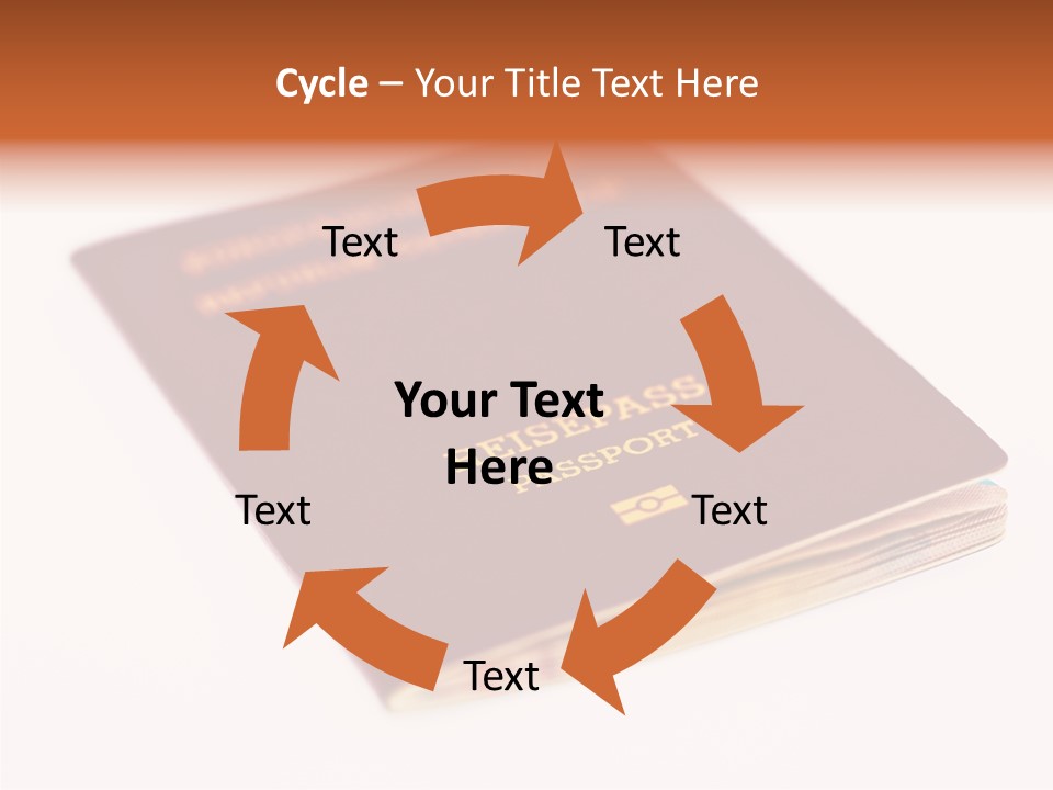 Passports Travel Border PowerPoint Template