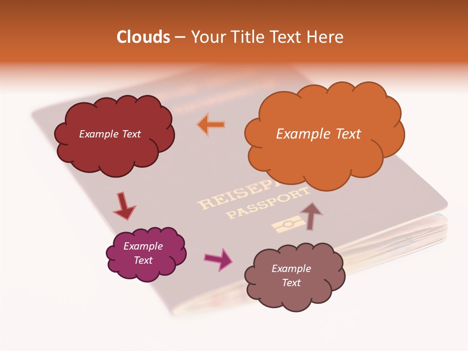 Passports Travel Border PowerPoint Template