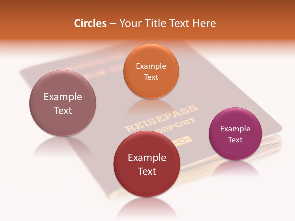 Passports Travel Border PowerPoint Template