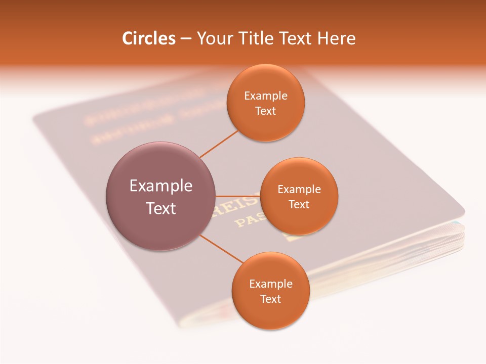 Passports Travel Border PowerPoint Template