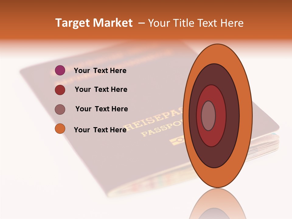 Passports Travel Border PowerPoint Template