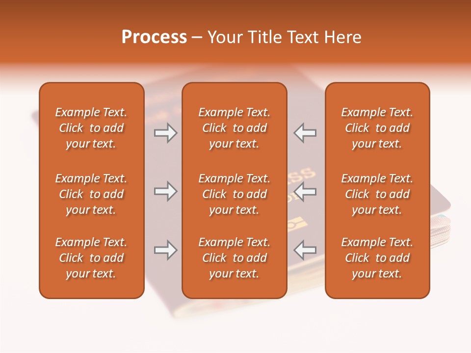 Passports Travel Border PowerPoint Template