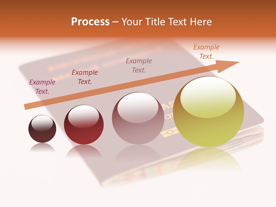 Passports Travel Border PowerPoint Template