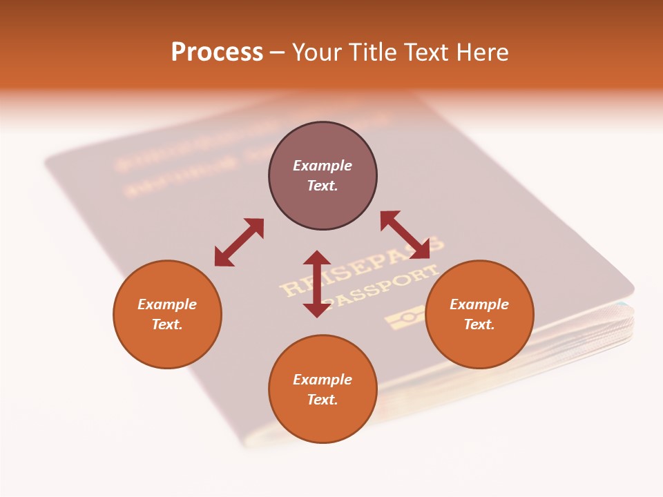 Passports Travel Border PowerPoint Template